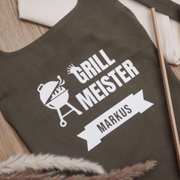 Die personalisierte Grillschürze aus Bio-Baumwolle ist das perfekte Geschenk für alle begeisterten Grillmeister und BBQ-Enthusiasten.